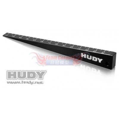 Hudy 107715 Chassis Ride Height Gauge 0 mm to 15 mm (Beveled)